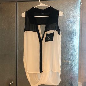 Rue 21 top open back